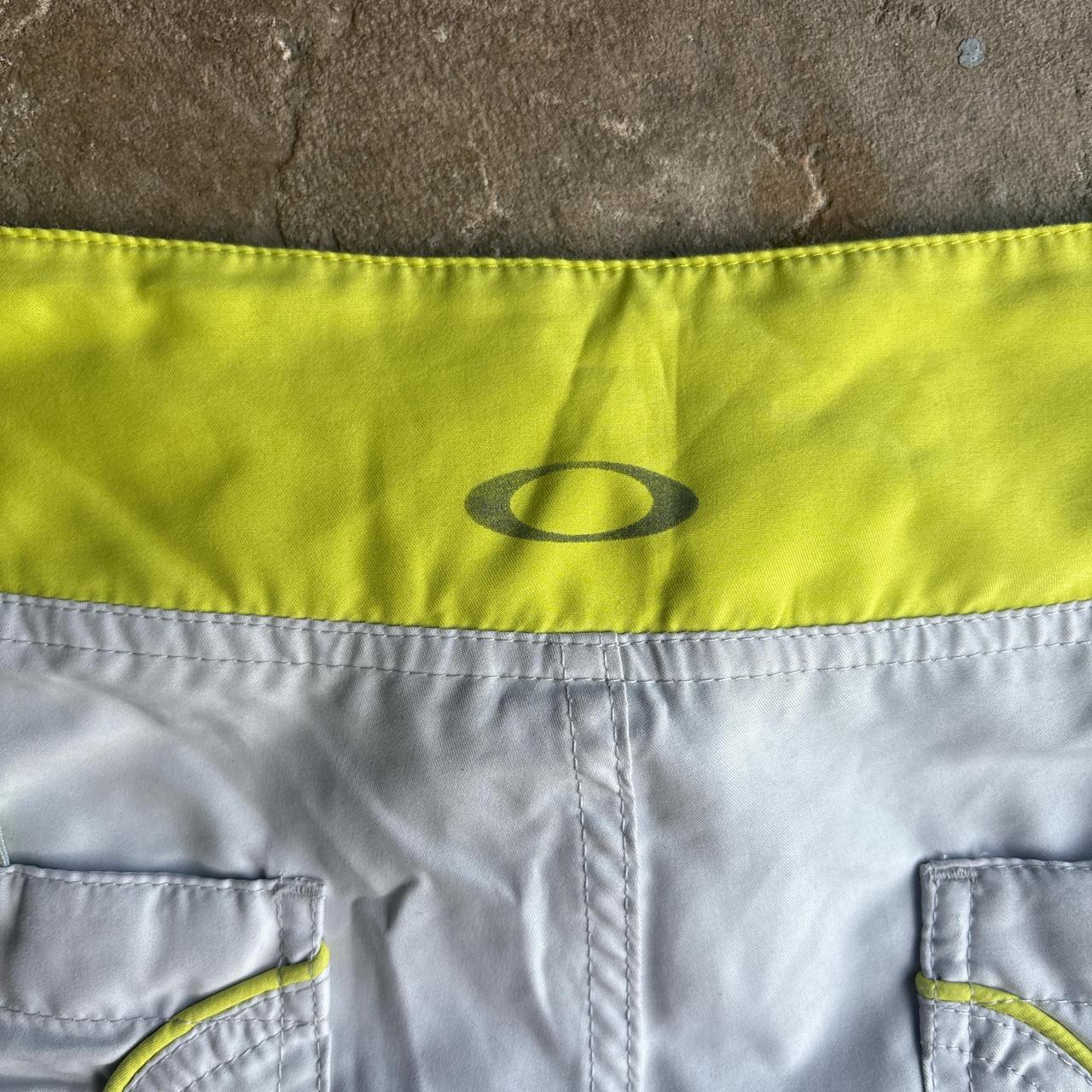 Grey & Yellow Oakley Board Shorts