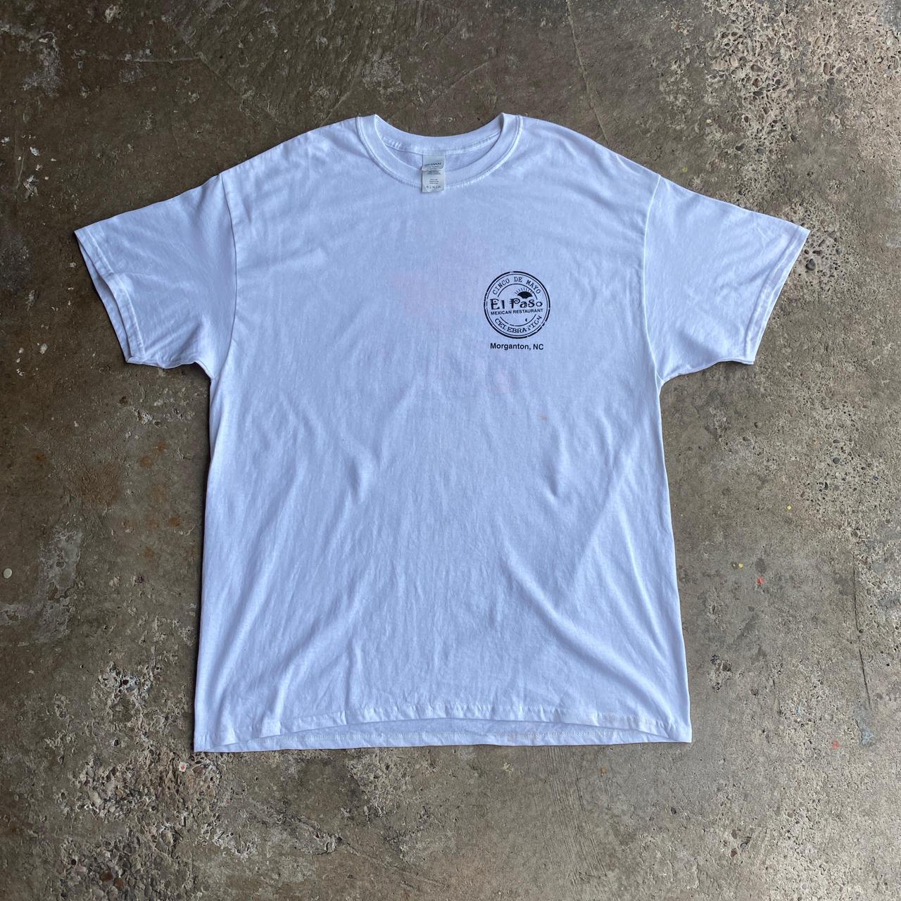White Cinco de Mayo Graphic T-Shirt - XL