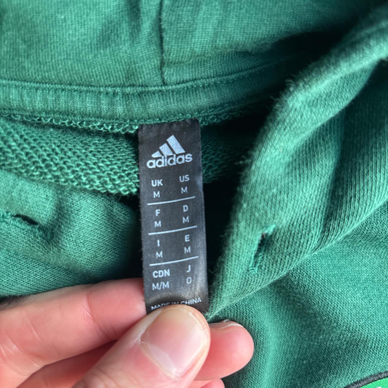 Green Adidas Celtic Hoodie