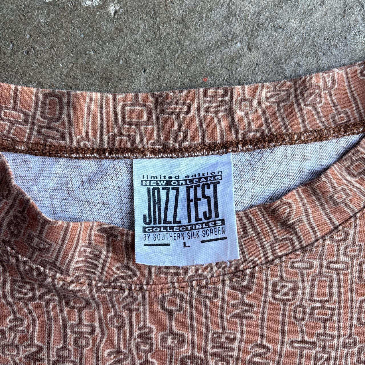 Patterned New Orleans Jazz & Heritage Festival β2000β T-Shirt