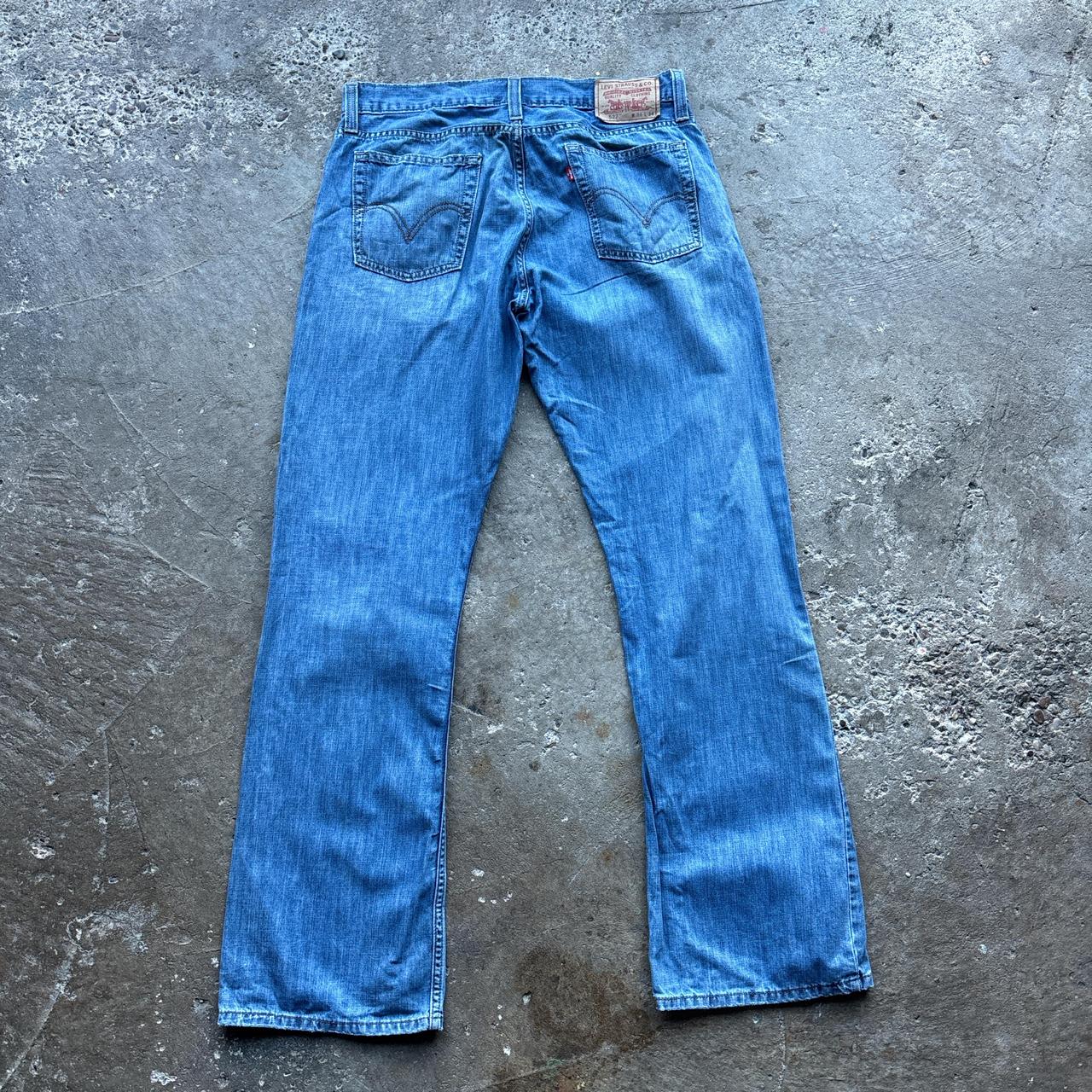 Blue Levi’s 527 Boot Cut Flared Jeans - W34