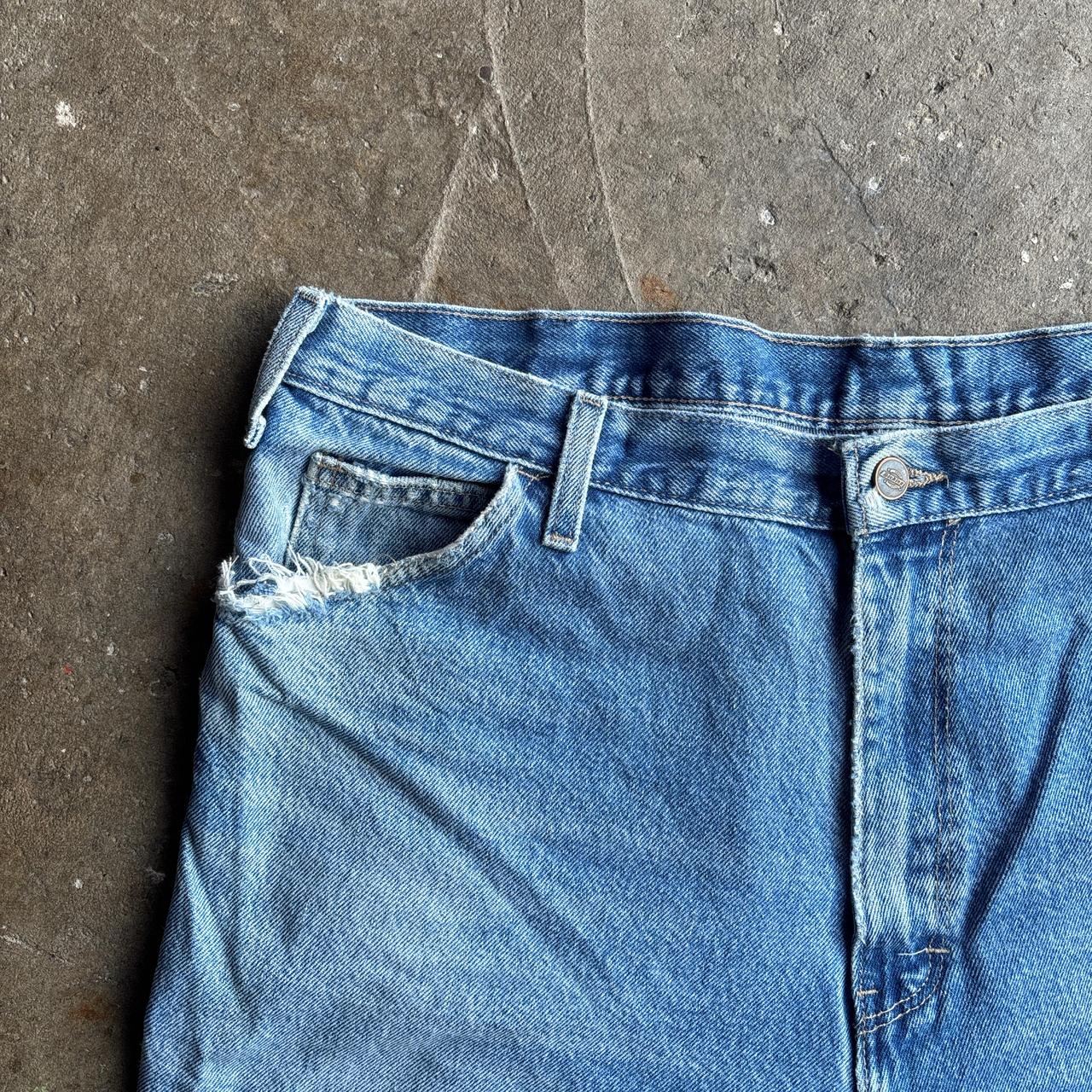 Blue denim Dickies Jorts