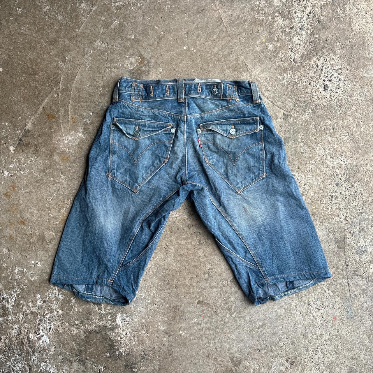 Blue Levi’s Shorts w/ Insane Detailing