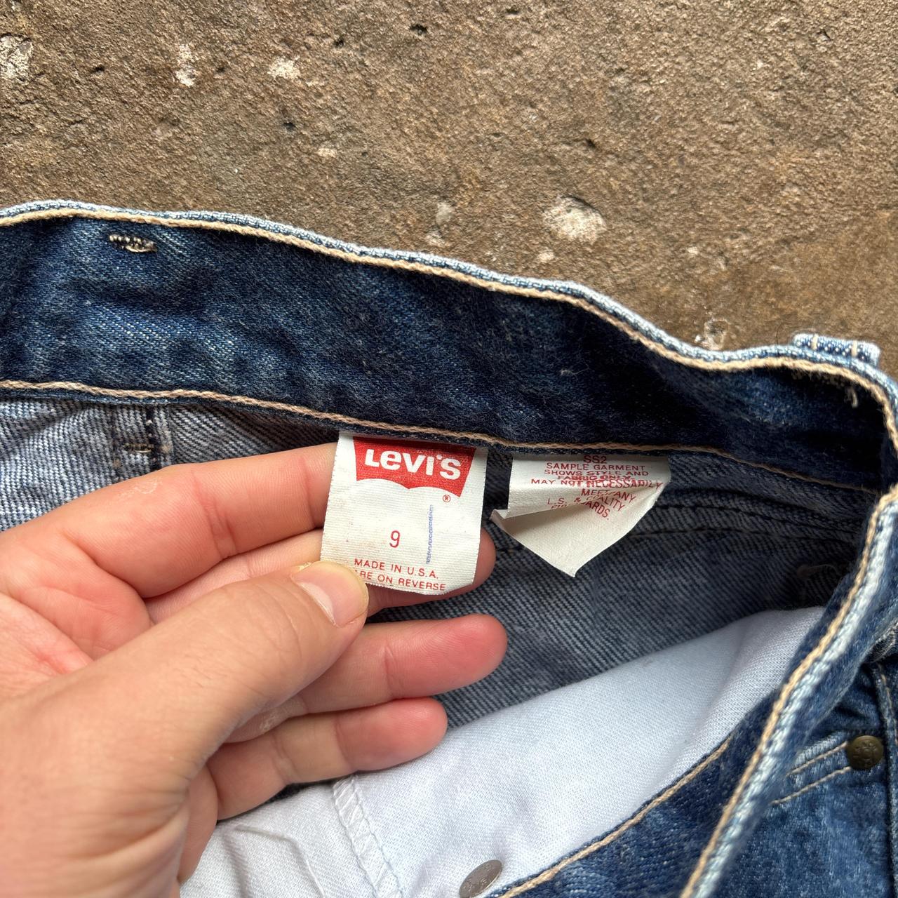 Blue Levi’s Denim High-waisted Jeans - Size 9