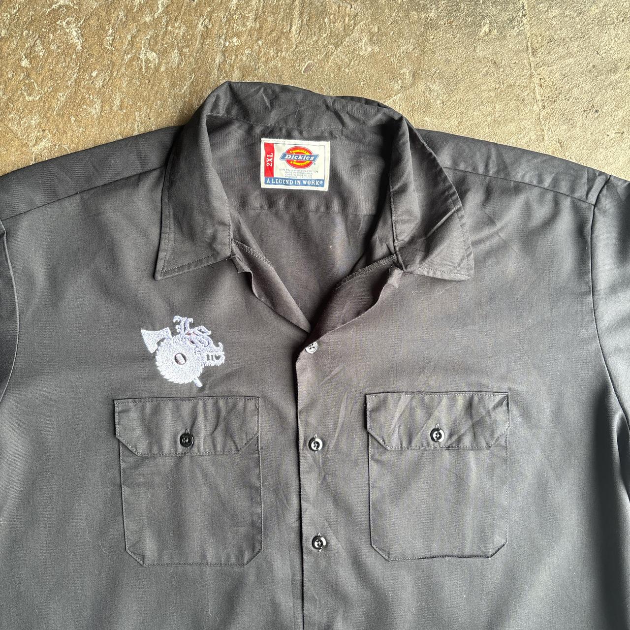 Black Dickies Graphic Workwear Short Sleeve Shirt