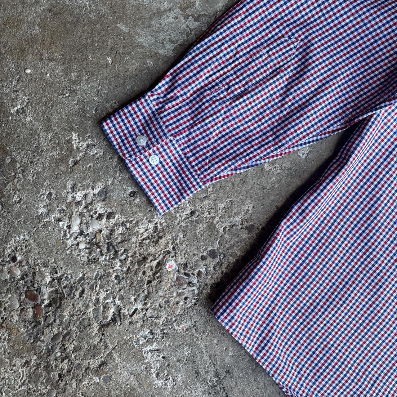 Red & Blue Gingham Tommy Hilfiger Shirt - L