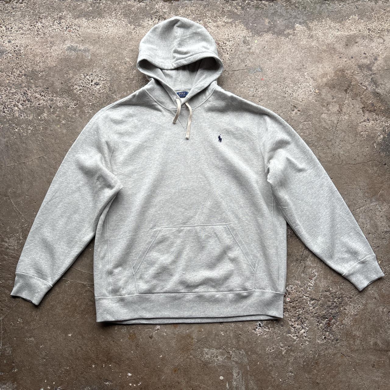 Grey Polo Ralph Lauren hoodie - XXL