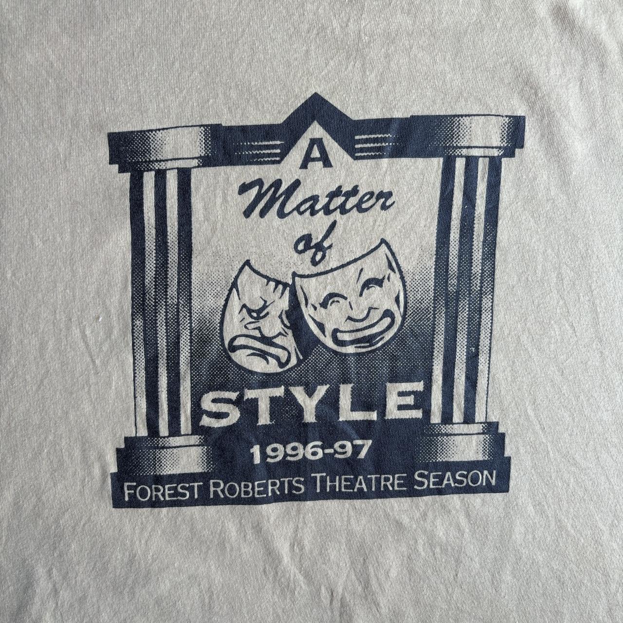Vintage 99’ Yellow Graphic Theatre T-Shirt