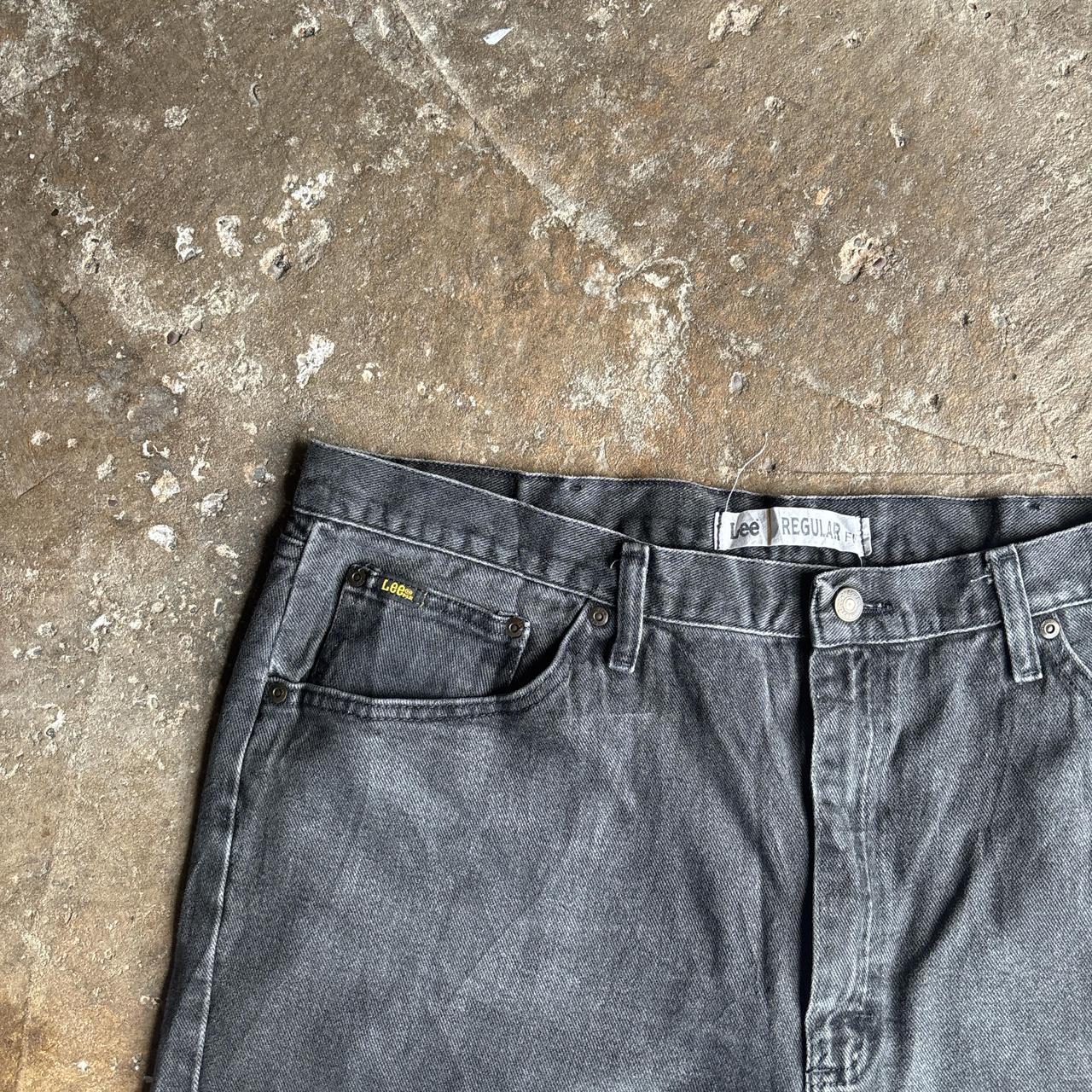 Grey Lee Cropped Denim Jeans