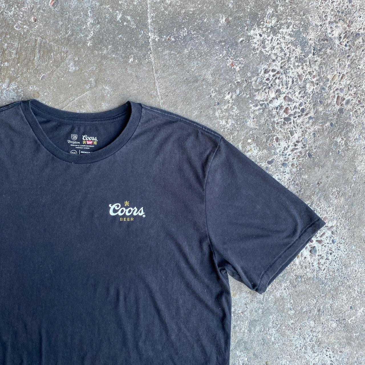Black Coors Light Graphic T-Shirt - 2XL