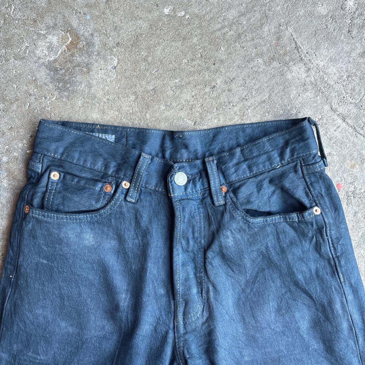 Dark Navy Levi Strauss Jean Shorts