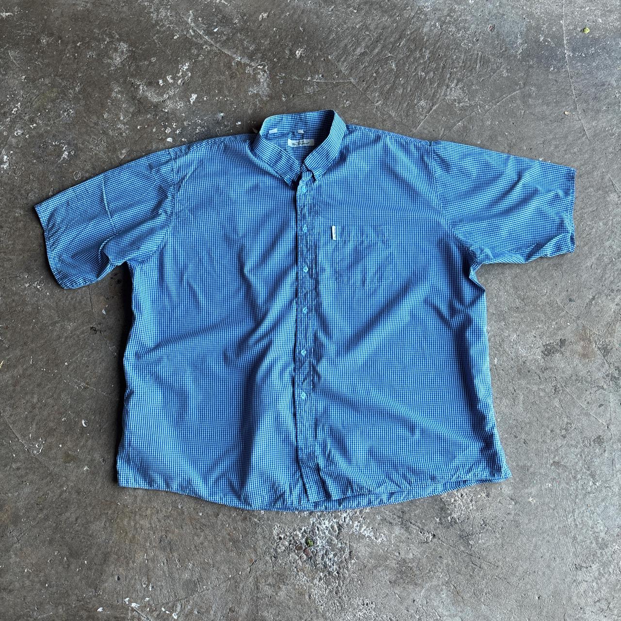 Blue & White Checkered Ben Sherman Shirt