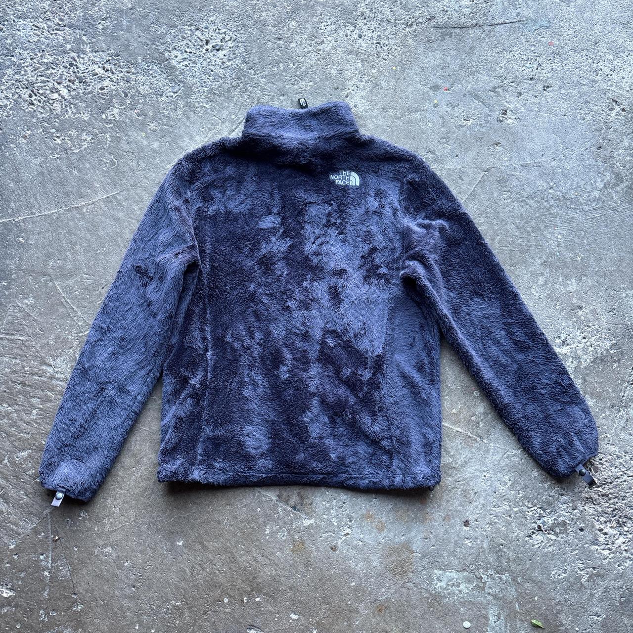 Purple The North Face Fleece Jacket - M