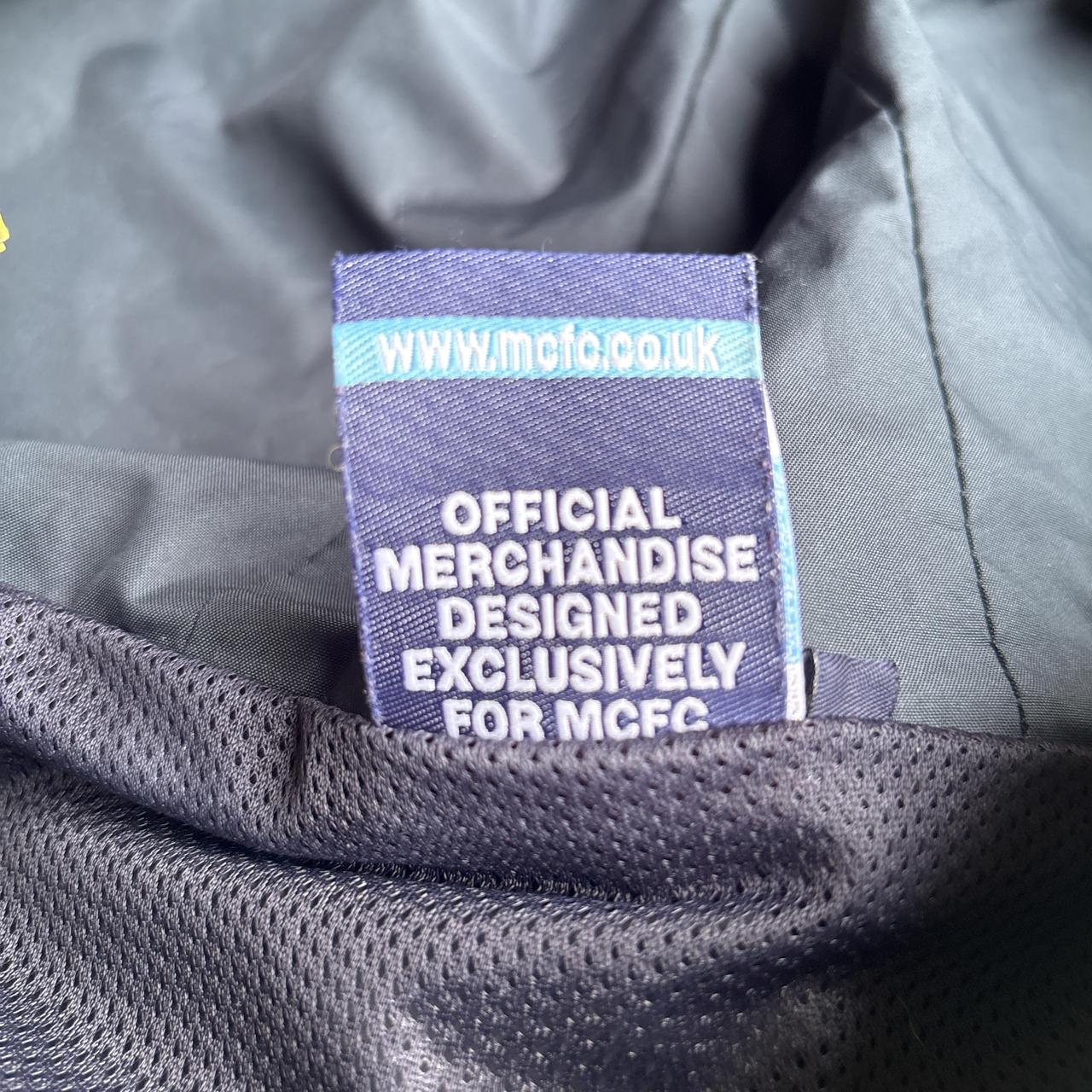 Green Manchester City Hooded Raincoat - 2XL