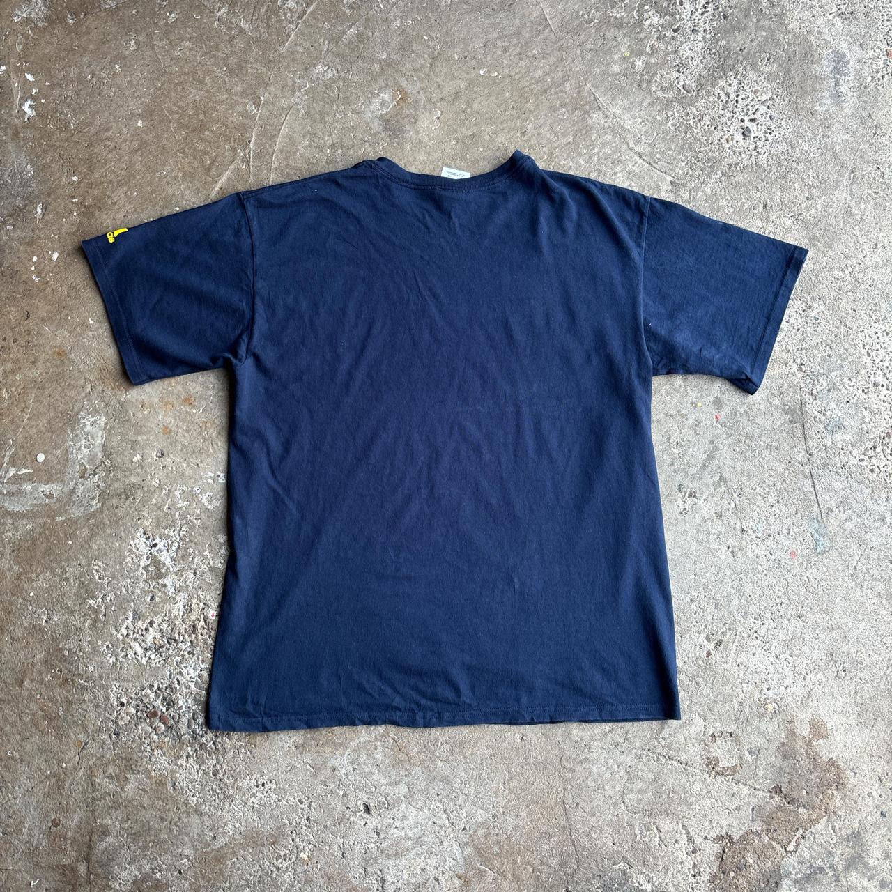 Navy Adidas ‘Michigan’ T-Shirt