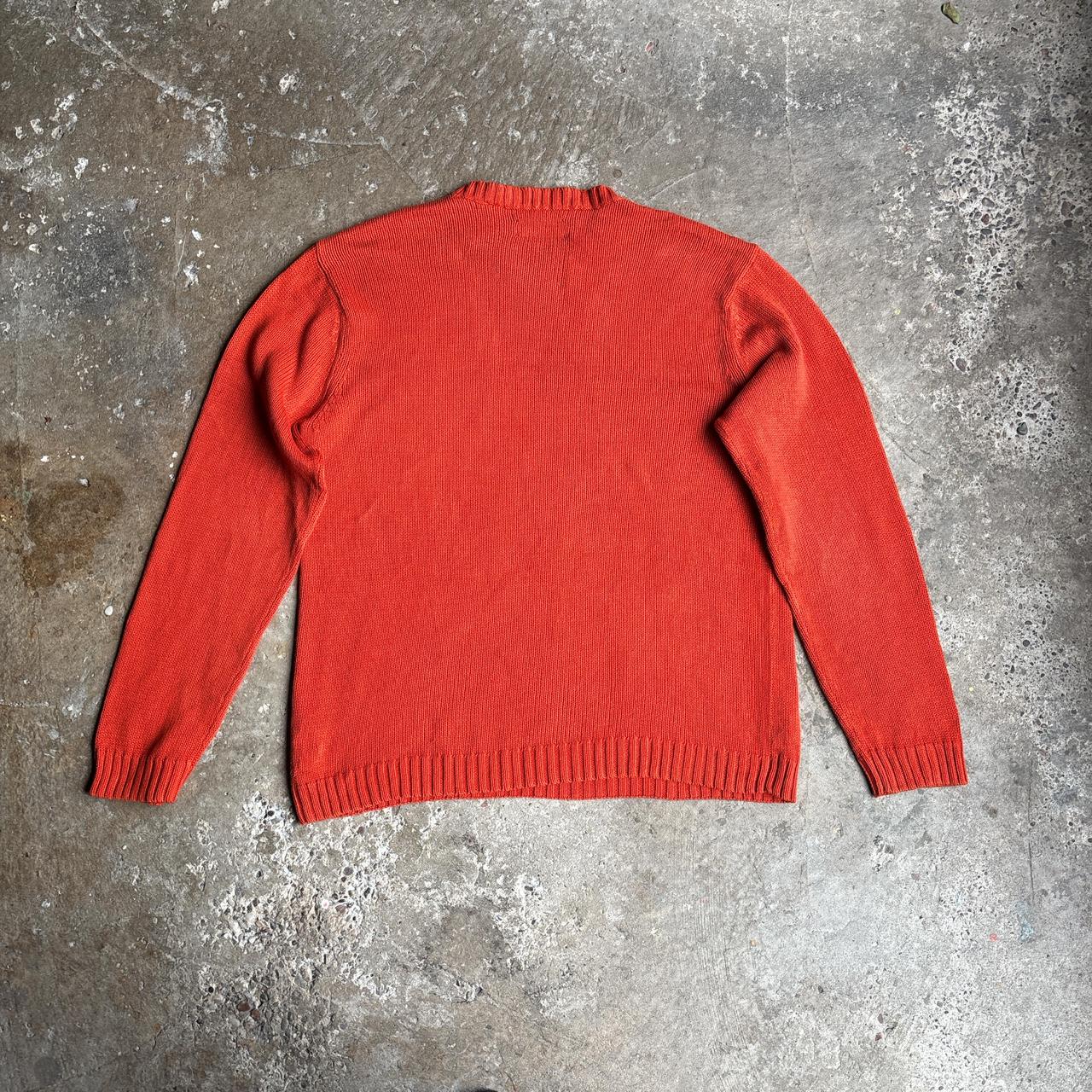 Orange Chaps Heavyweight Knit Jumper - L