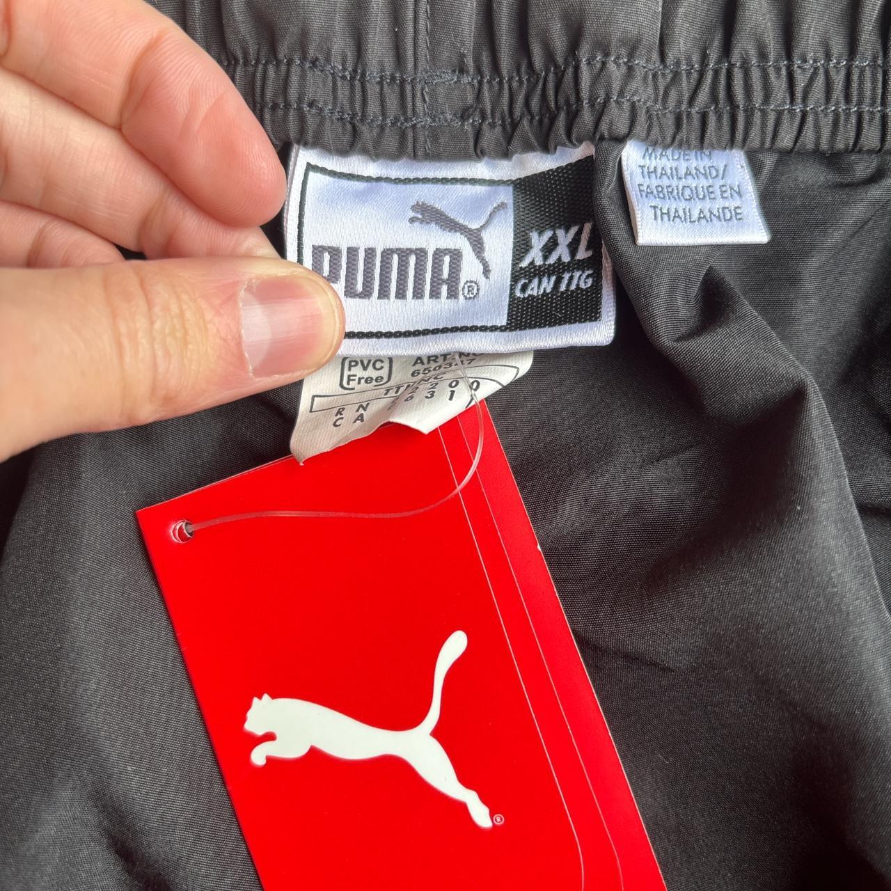 Black Puma Sportswear Football Shorts