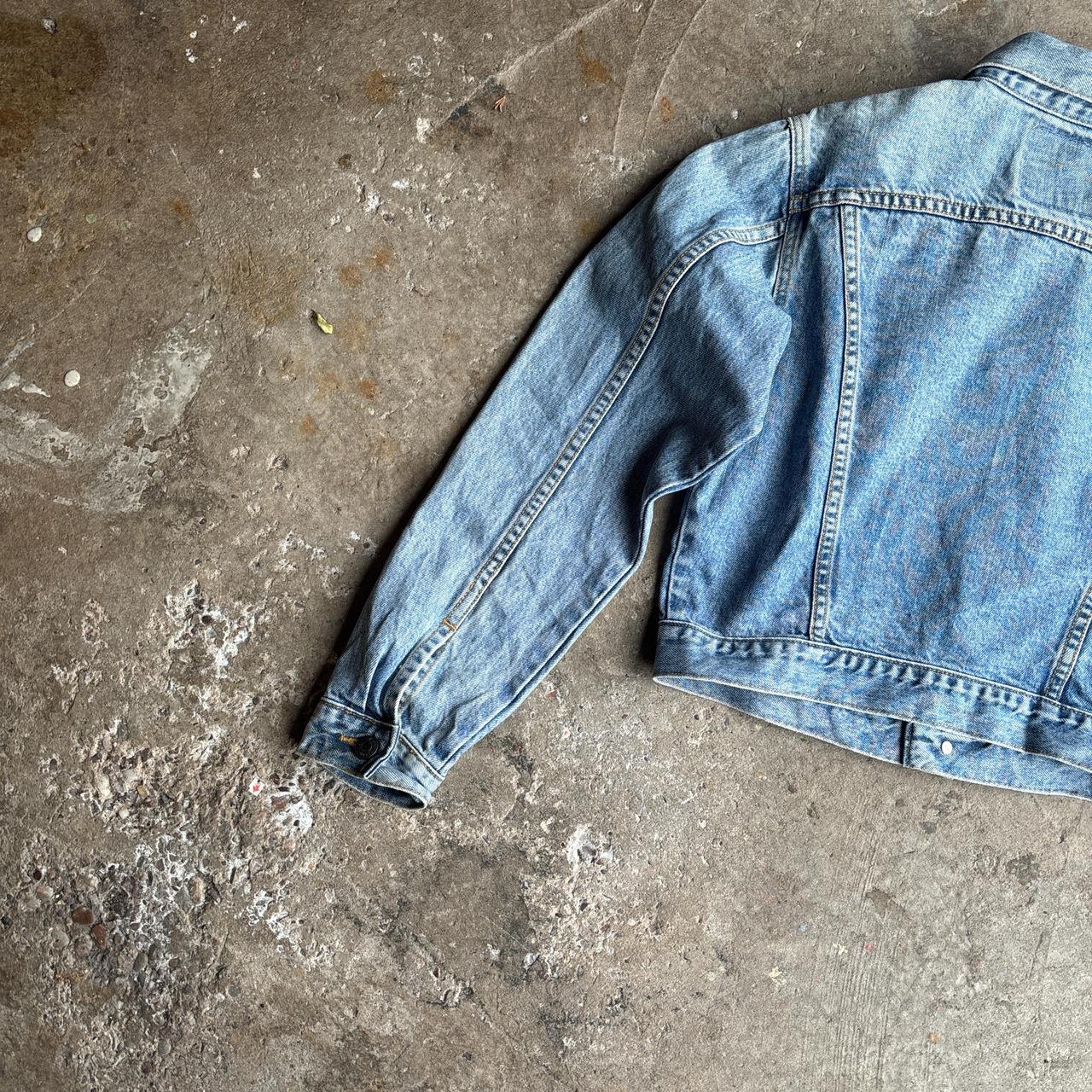 Cropped Light Blue Levi’s Denim Jacket | 7054604