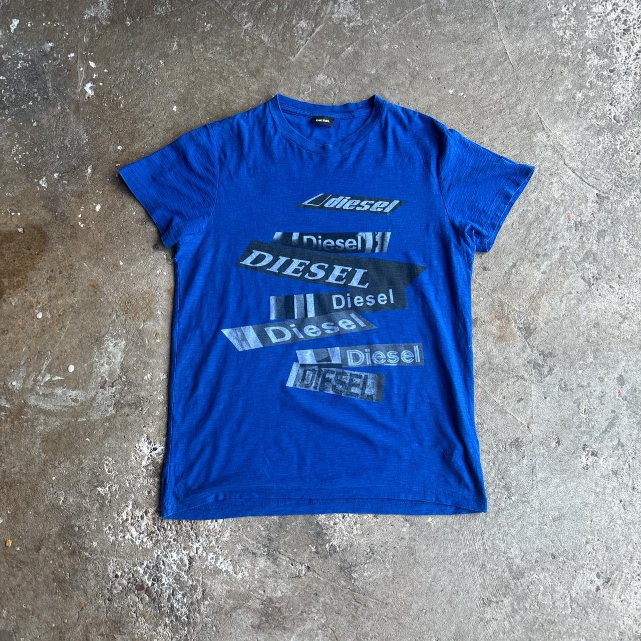 Blue Diesel Graphic T-Shirt