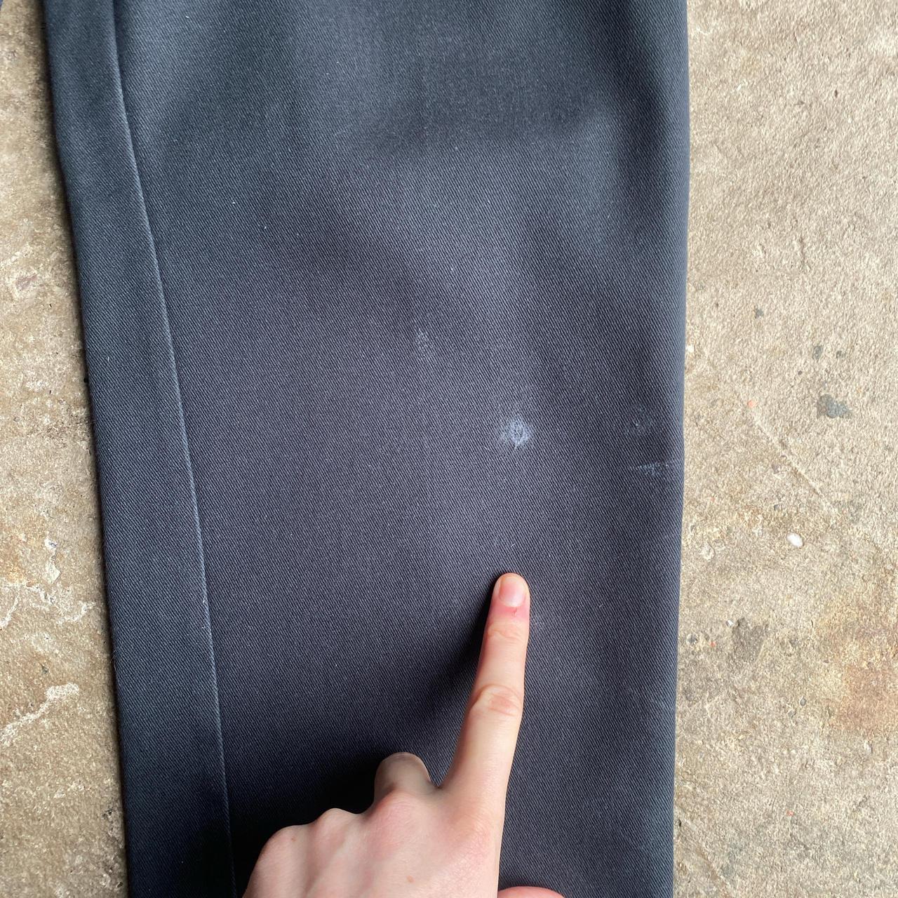 Black Slim Straight Dickies Trousers - W32