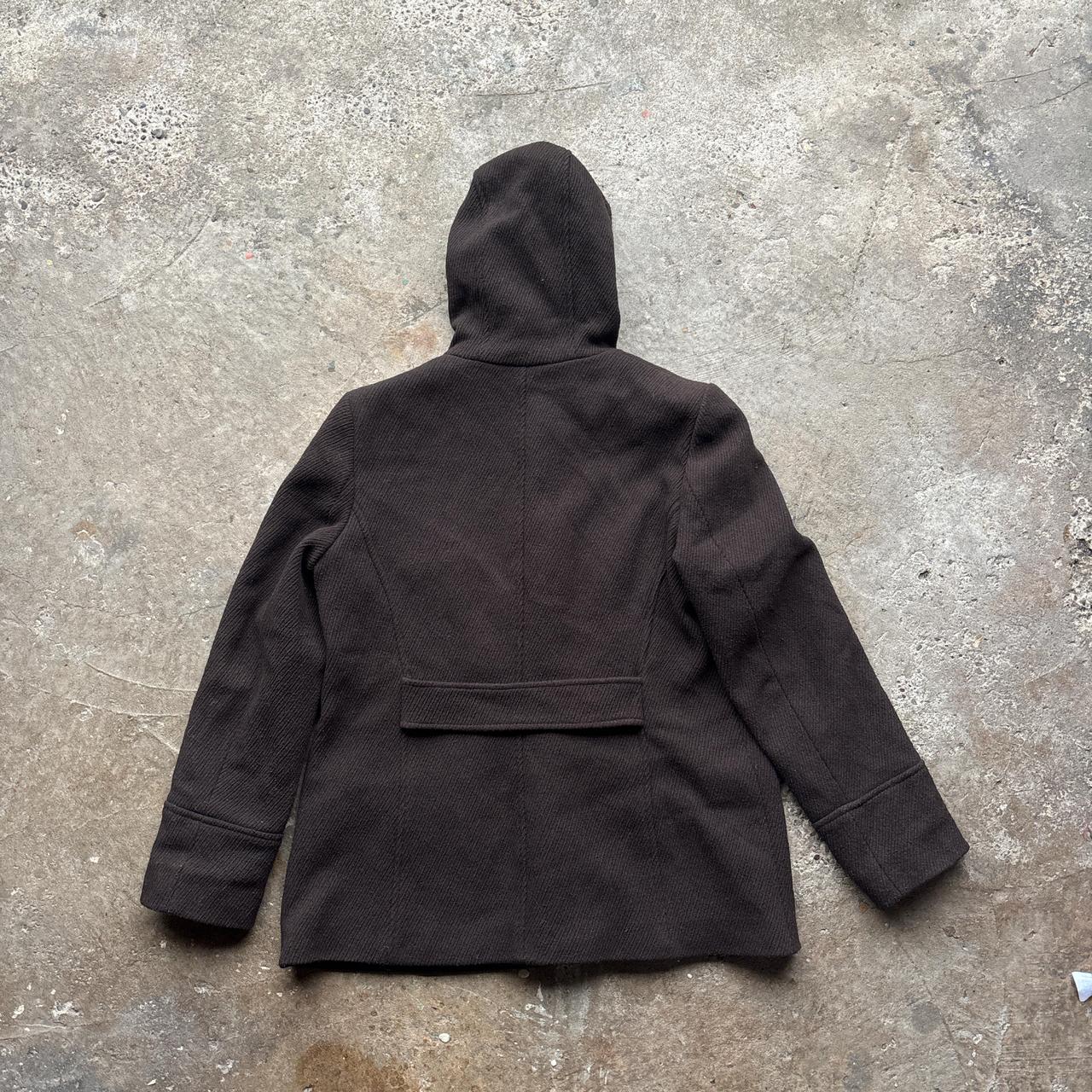 Cherokee Brown wool duffle coat