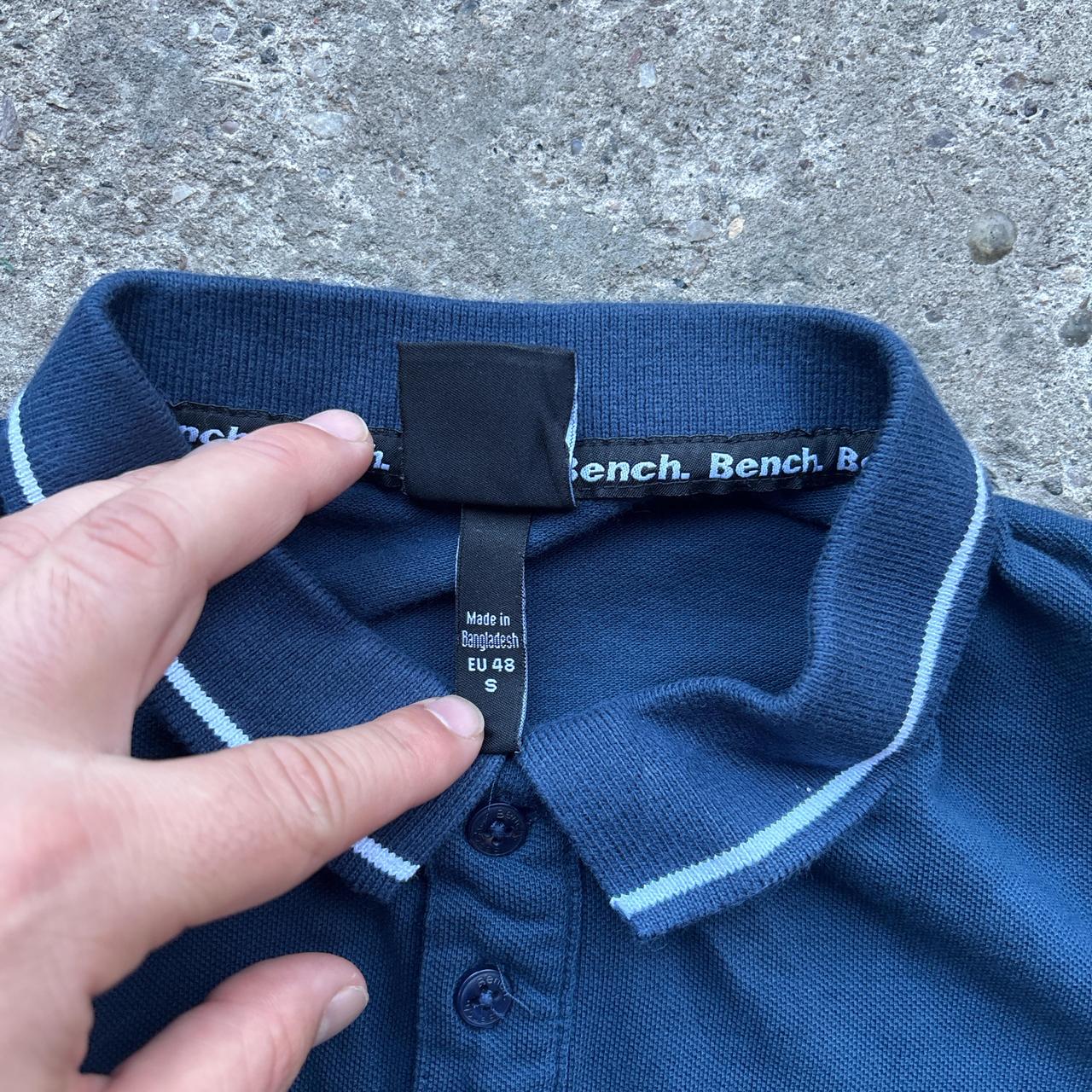 00s Navy Bench polo shirt - S