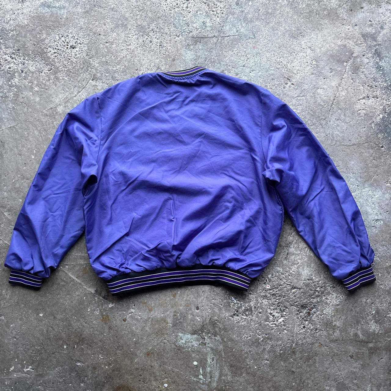 Mosinee purple and black baseball v-neck Scoreboard Sportswear sweatshirt