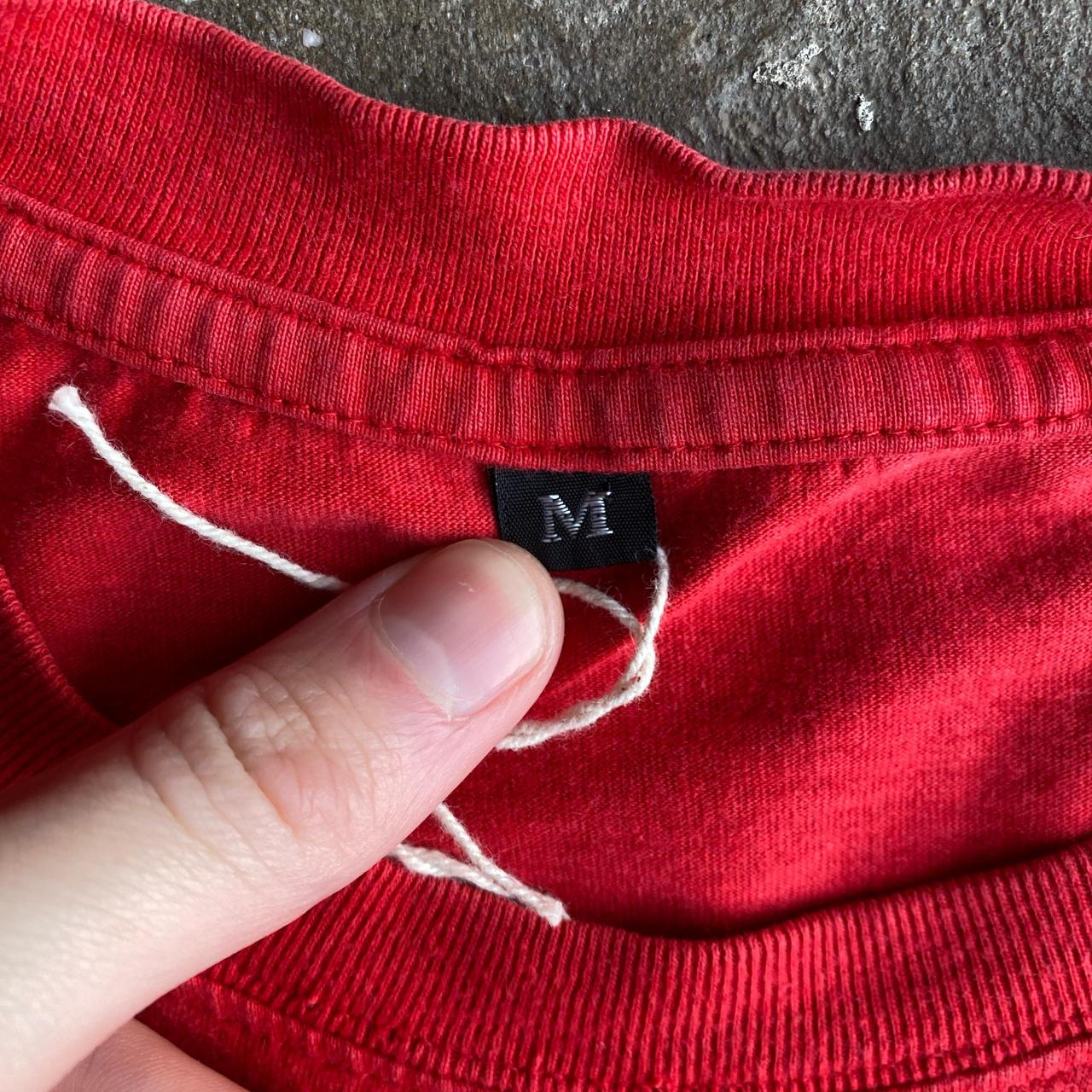 Red Quiksilver Graphic Y2K T-Shirt - M