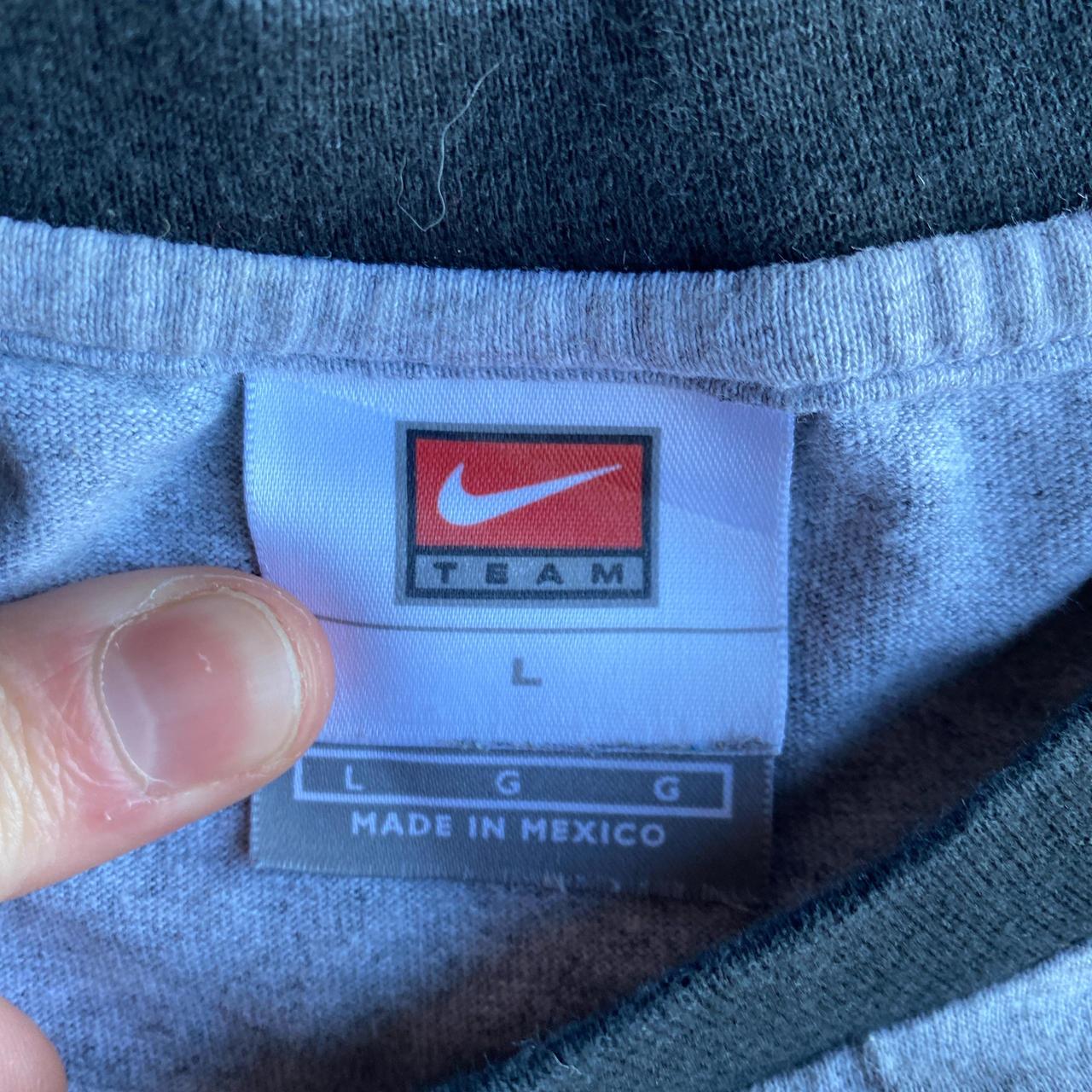 Grey & Black Nike ‘Mizzou’ Raglan T-Shirt - L