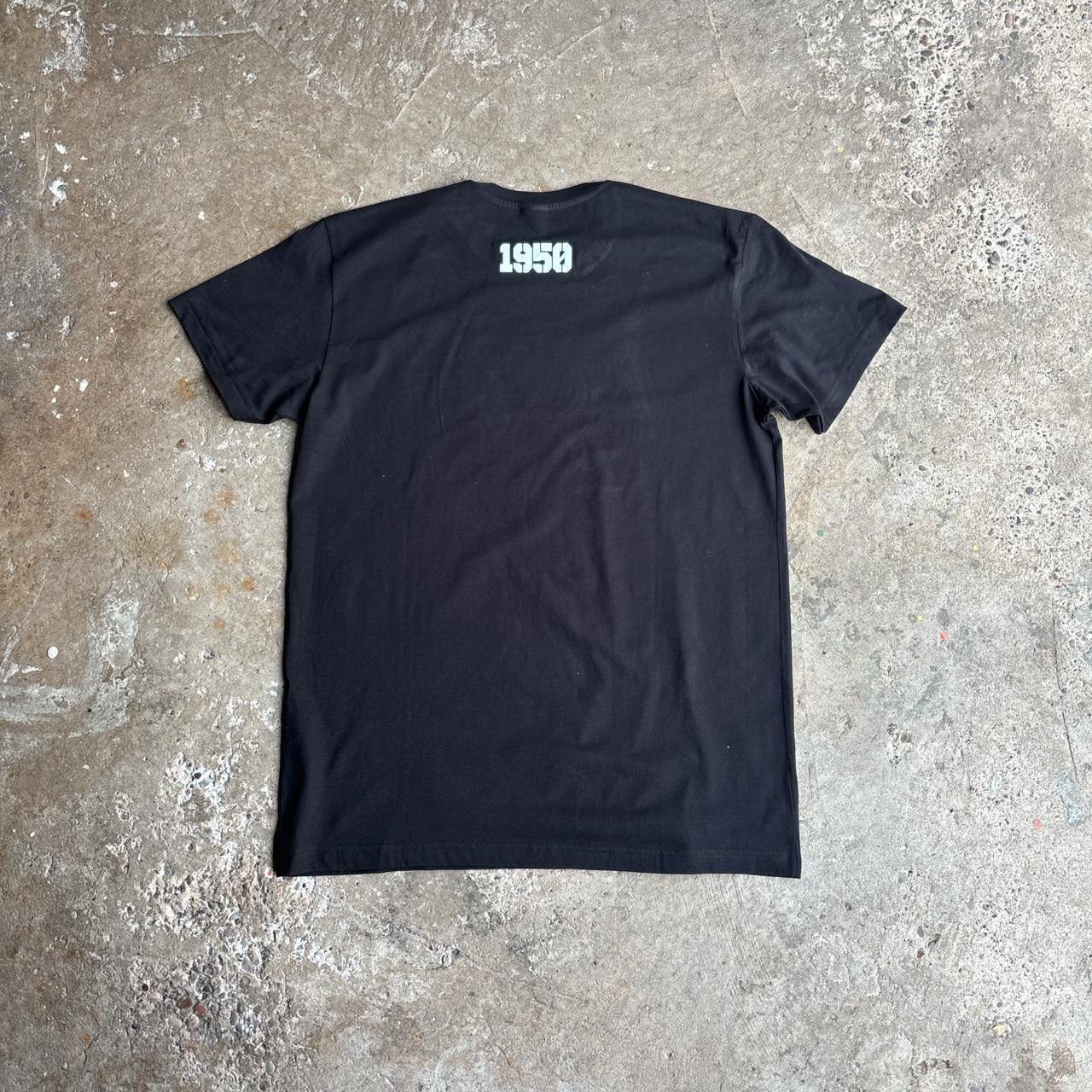 Black Croatia Graphic Football T-Shirt