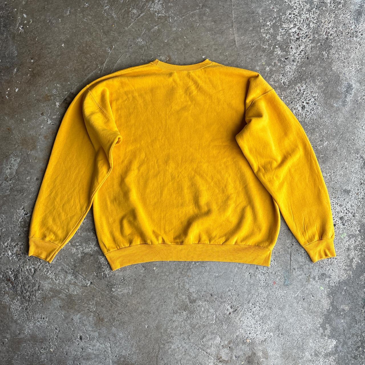 Vintage Yellow Hanes Sweatshirt - XL