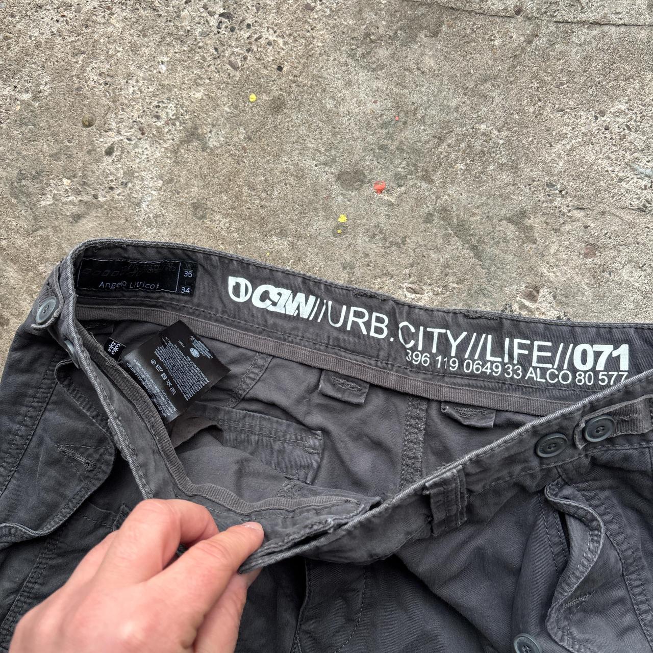 Grey cargo pants
