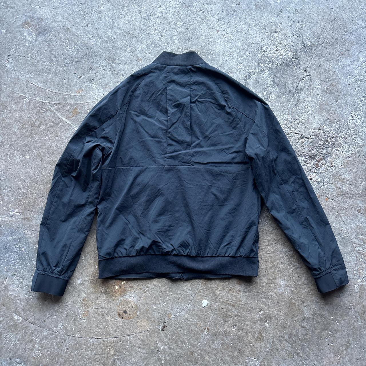 Black Adidas x Athletics Baseball bomber jacket