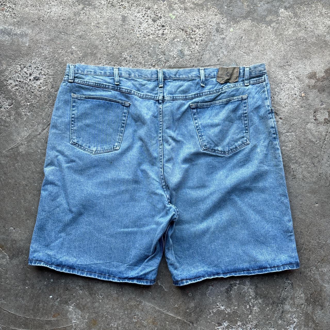 Light blue Wrangler denim jorts