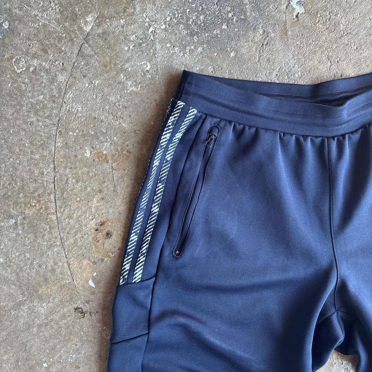 Navy Adidas Tracksuit Shorts