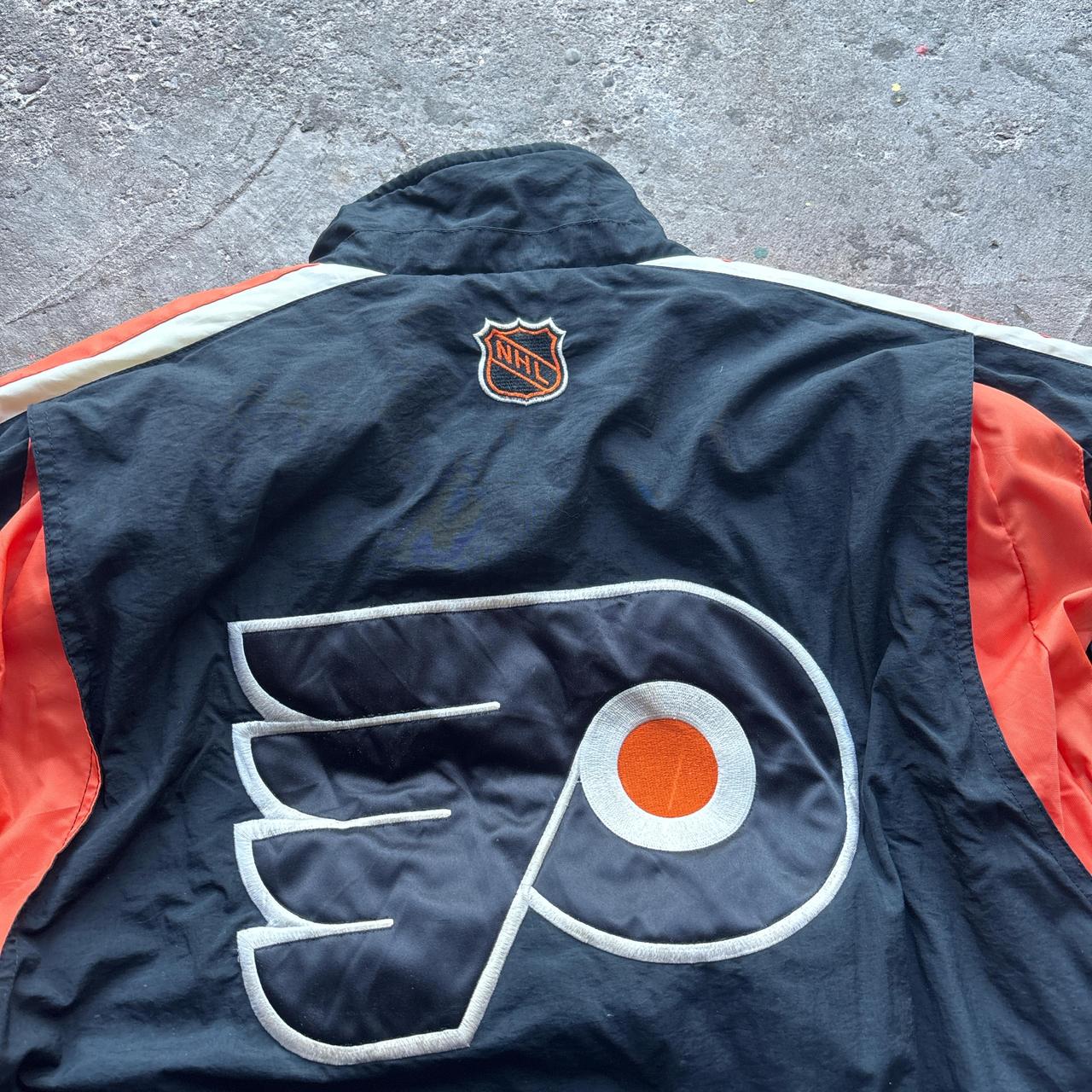 Black Philadelphia Flyers NHL Starter Jacket - M