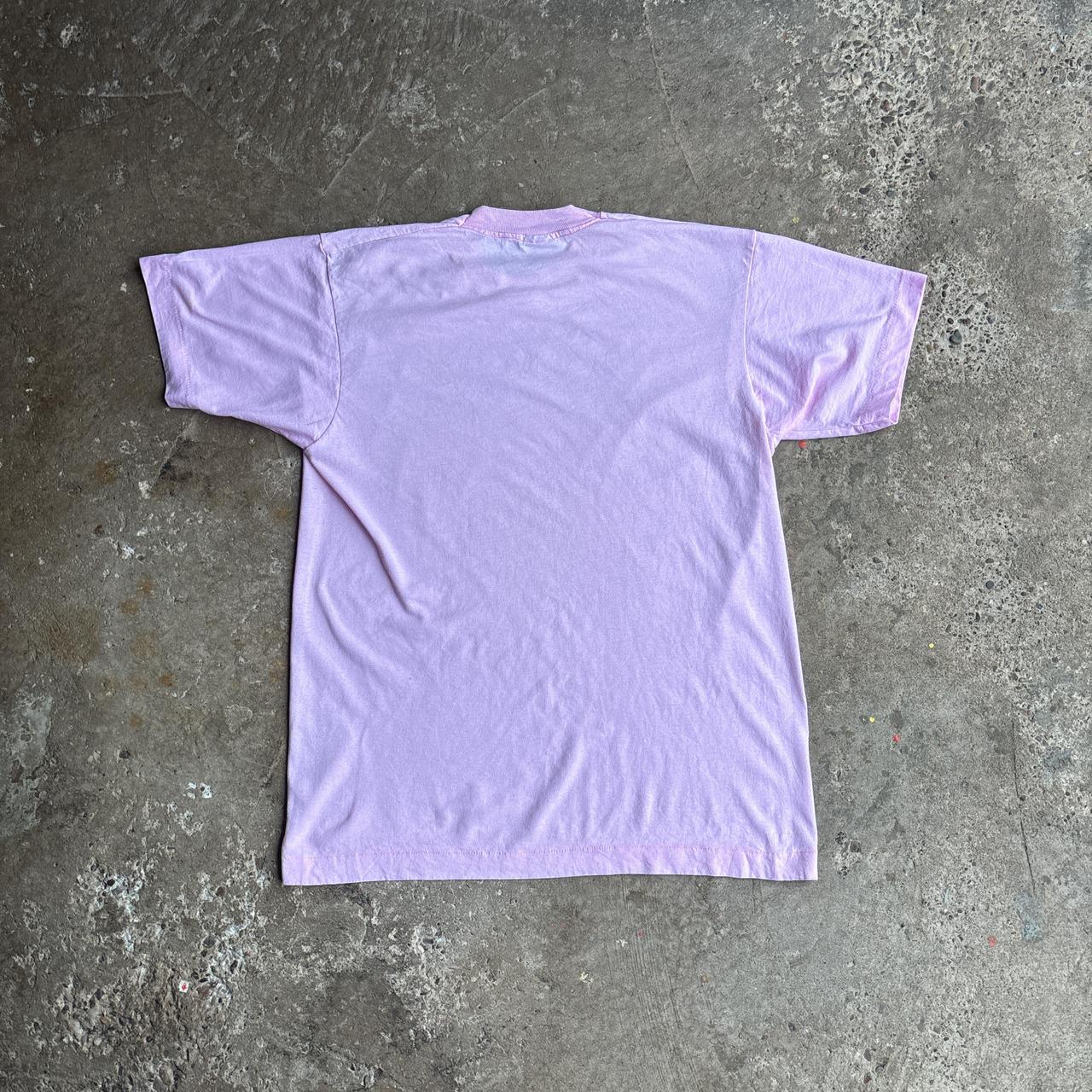 Vintage Light Pink Ford Graphic Single Stitch T-Shirt