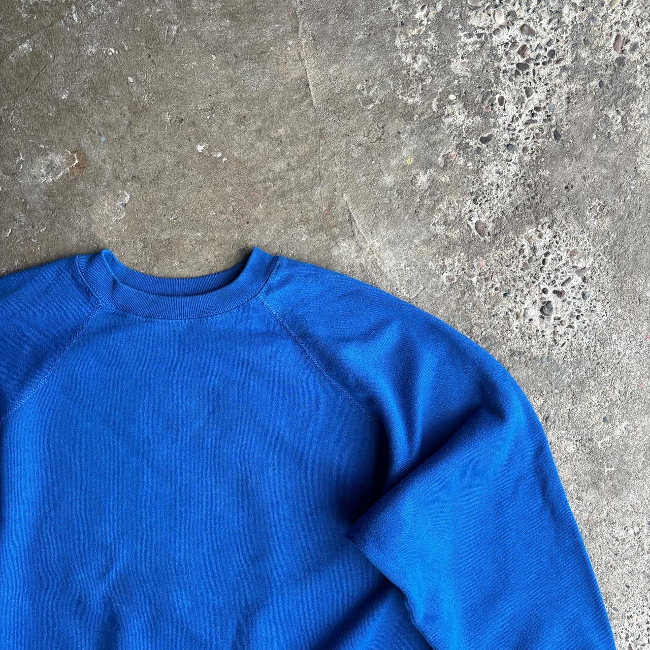 Vintage Blue Crewneck Sweatshirt - M