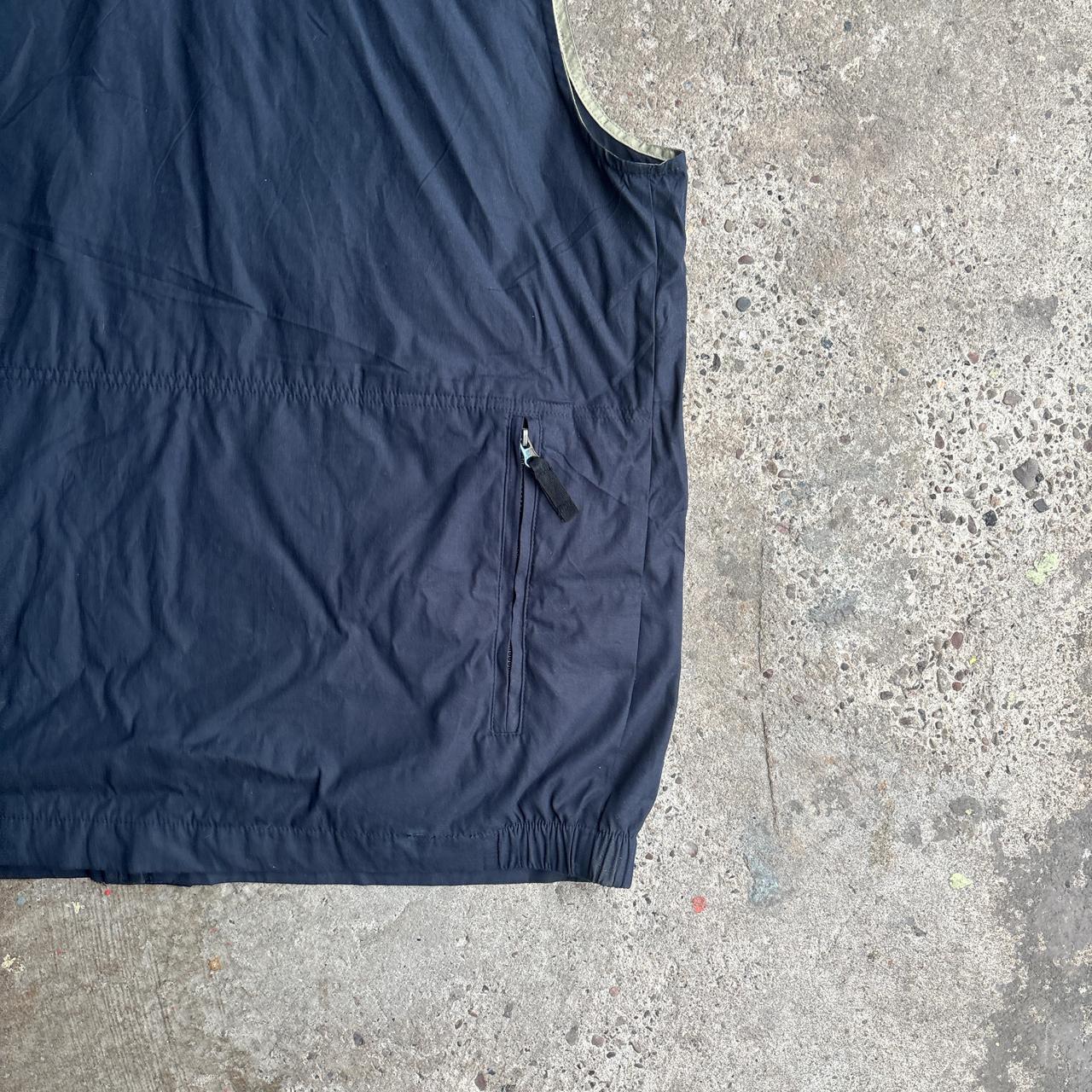 Navy Blue Technical Jacket Vest - XL
