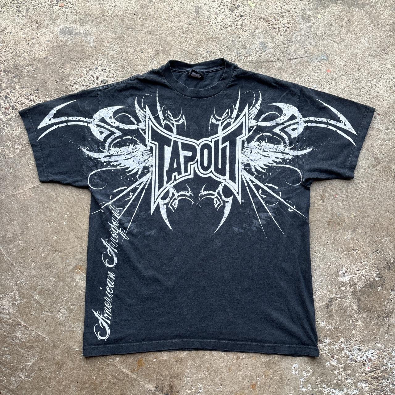 Vintage navy Tapout t-shirt