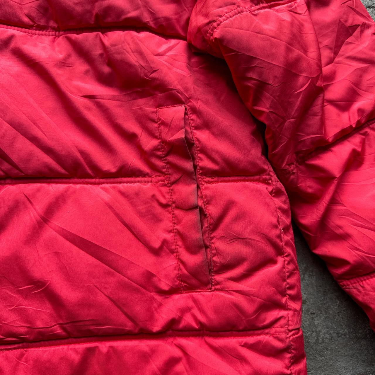 Vintage red and Black Nike Puffer