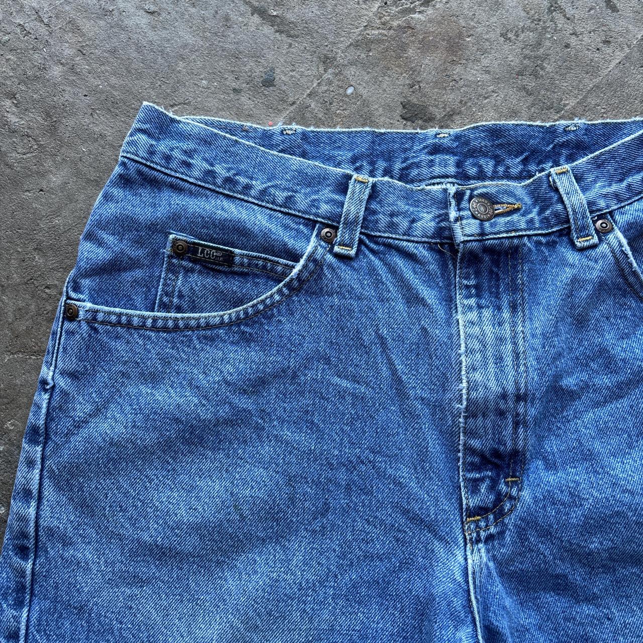 Vintage Blue denim Lee shorts