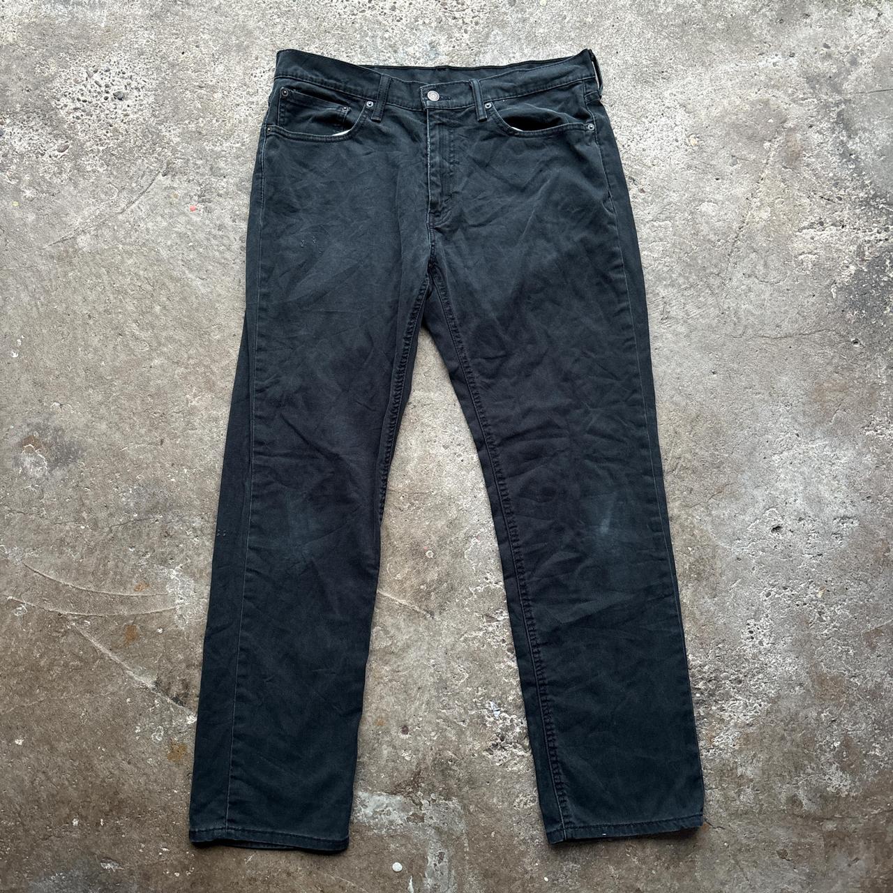 Black Levi's 541 trousers