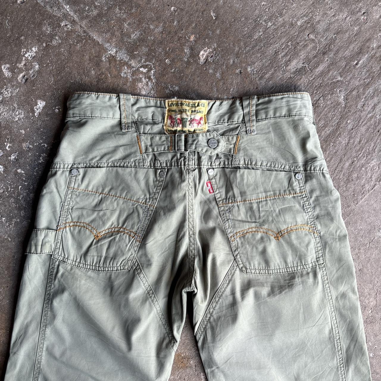 Khaki Levi's 100% Cotton Trousers
