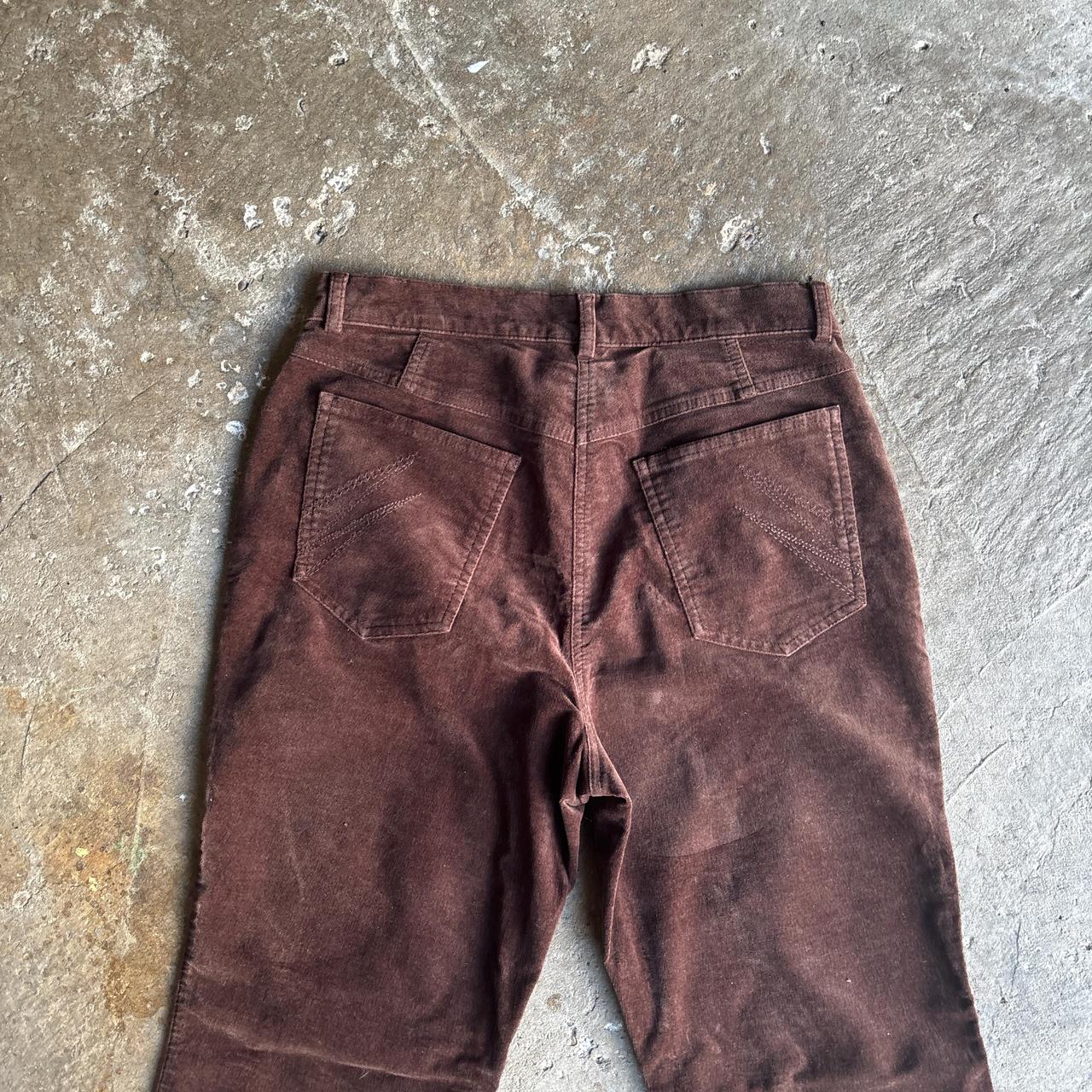 Brown Velour Viyella Brown Trousers