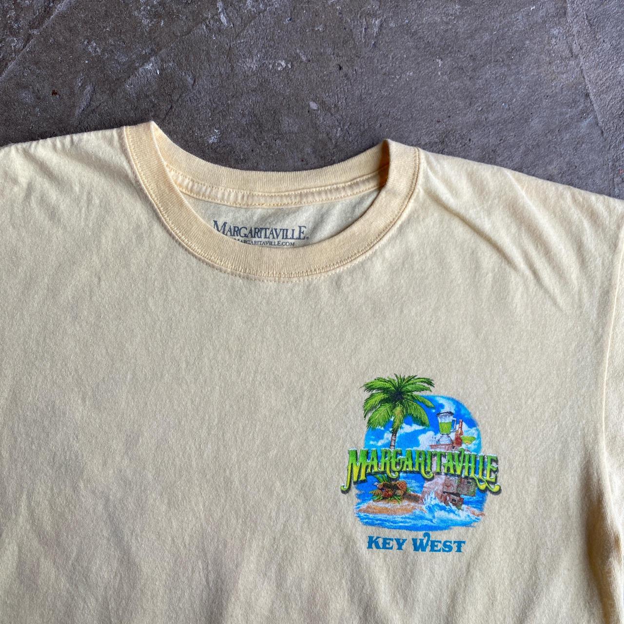 Yellow Margaritaville Graphic Bar T-Shirt - M