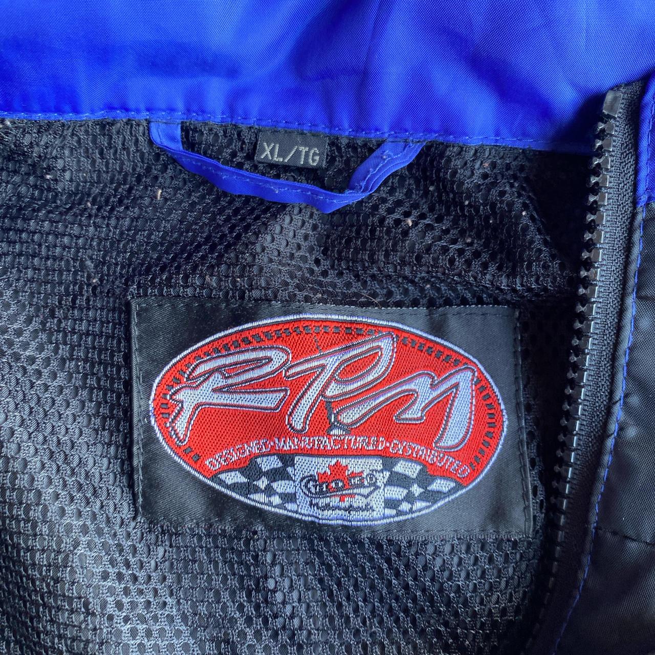 Blue & Black Full-Zip Windbreaker Jacket - XL