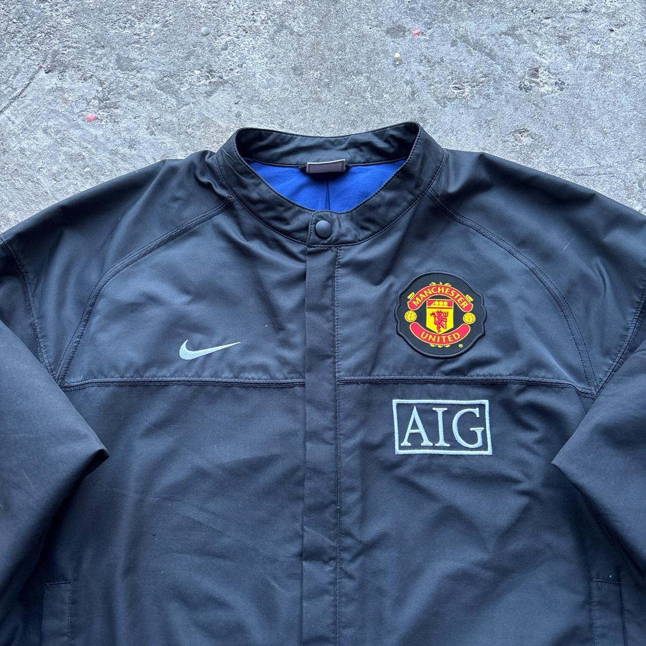 Black 2008-09 Manchester United Nike Total 90 Training jacket