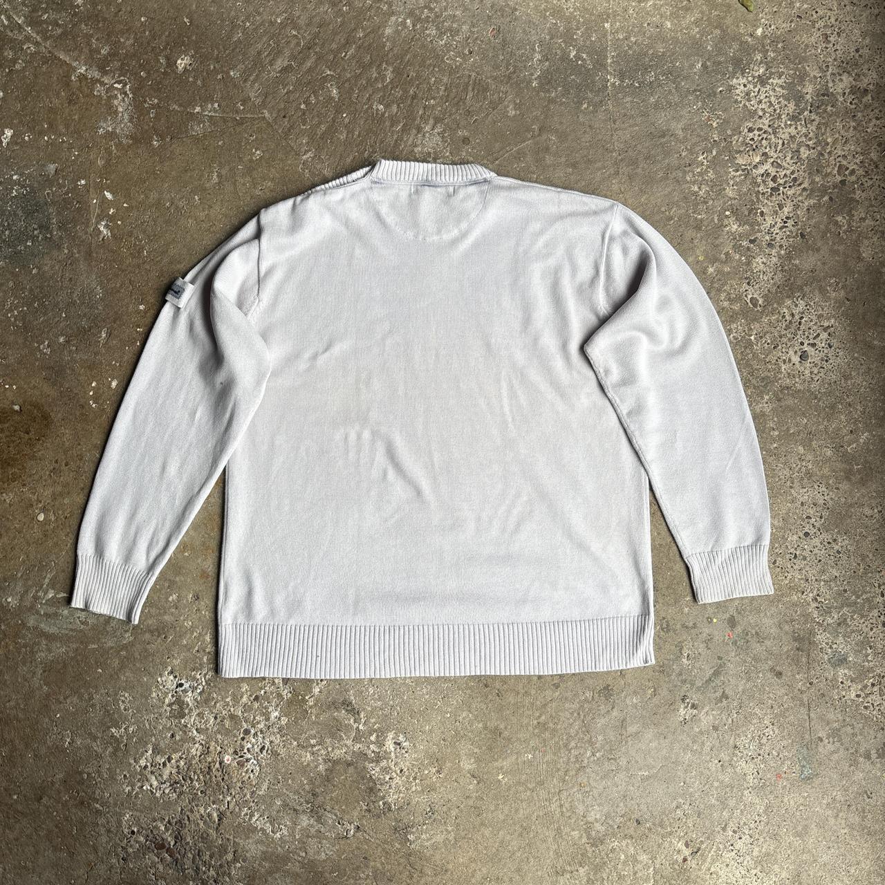 Grey Ben Sherman Y2K Crewneck Sweater - L