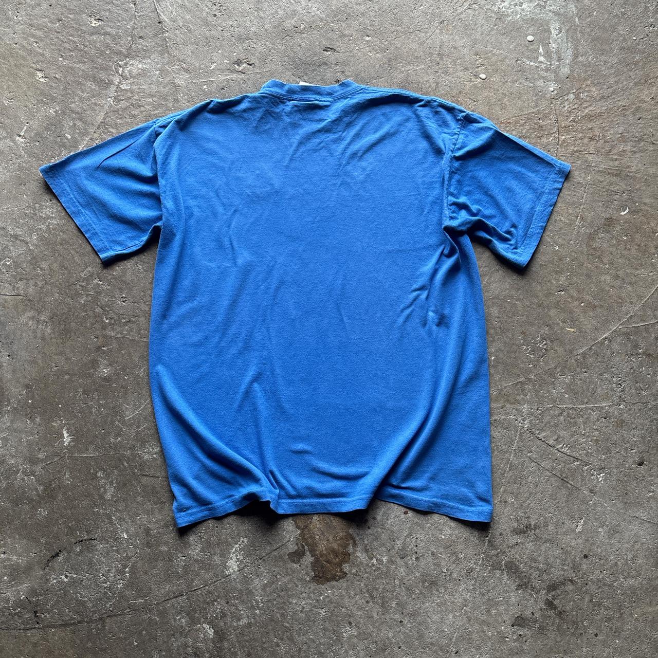 00s blues Adidas t-shirt - L
